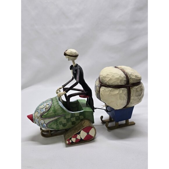 Disney Jim Shore Nightmare Before Christmas "Christmas Delivered" BROKEN BOW TIE - Picture 12 of 16